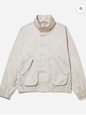 BNWT Saturdays NYC Ricciardi Relaxed Trench Style Jacket with Concealed Hood